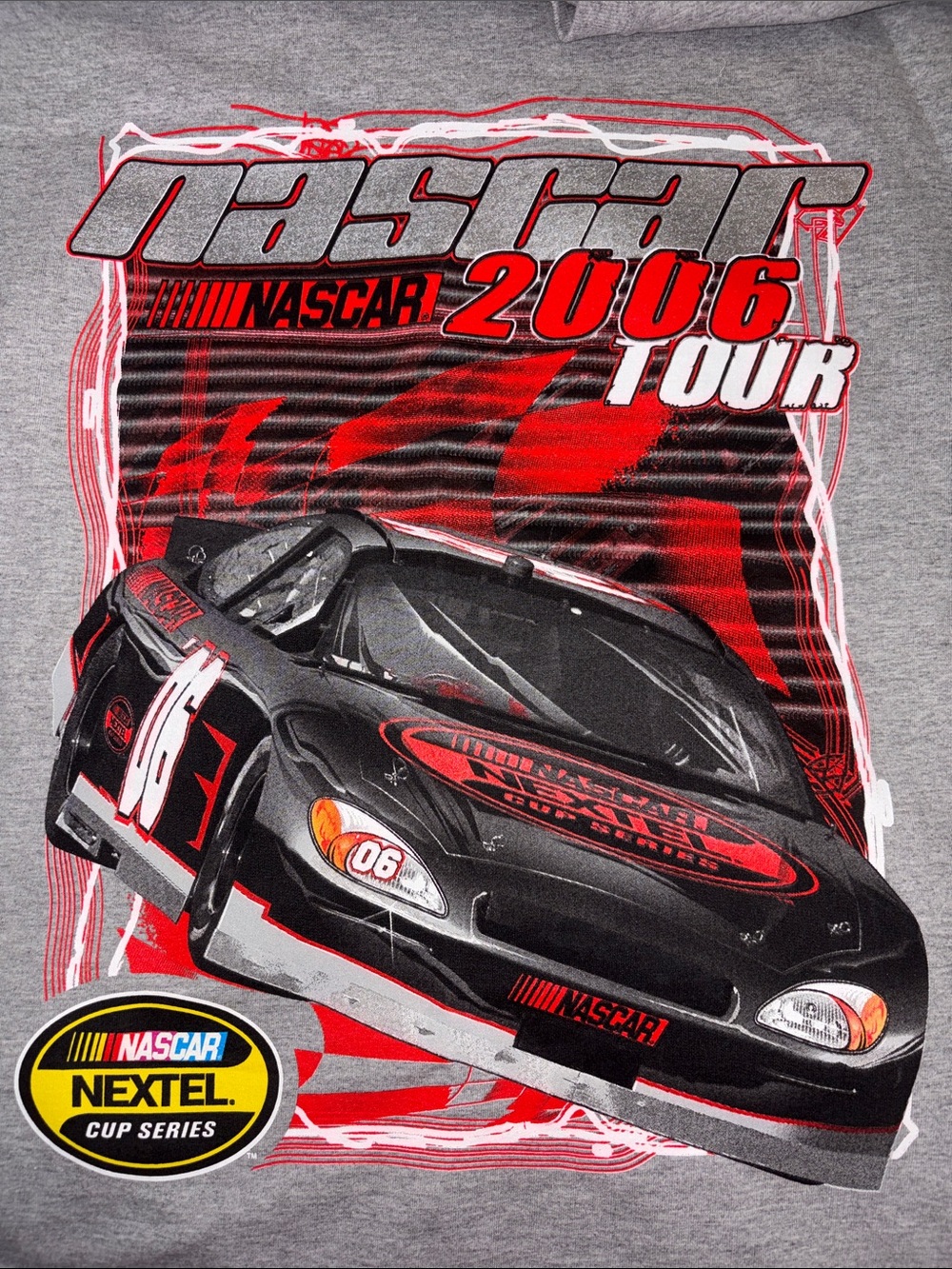 2006 NASCAR Nextel Cup Series Tour T-Shirt, Large